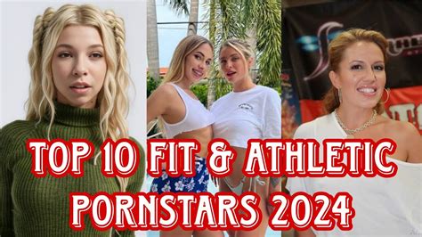 Fit And Athletic Pornstars .